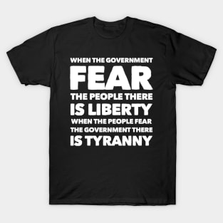 Fear the people T-Shirt